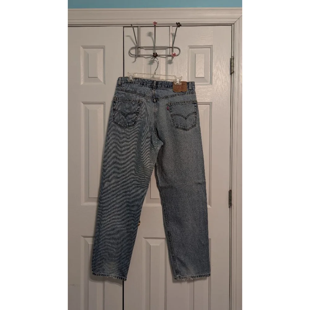 Men's Levi's 550 Jeans Size 36 Blue Relaxed Fit
